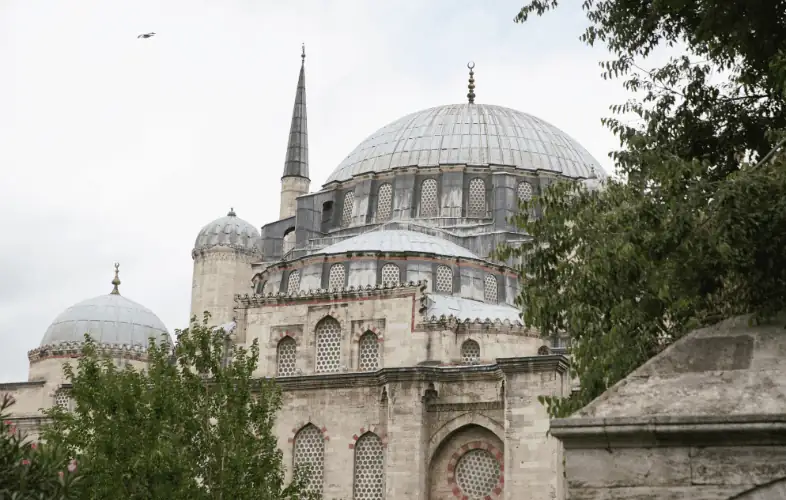 A historic Ottoman mosque in Istanbul