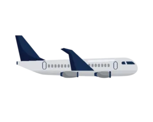 Commercial airplane